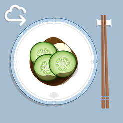 Delicious food cloud version