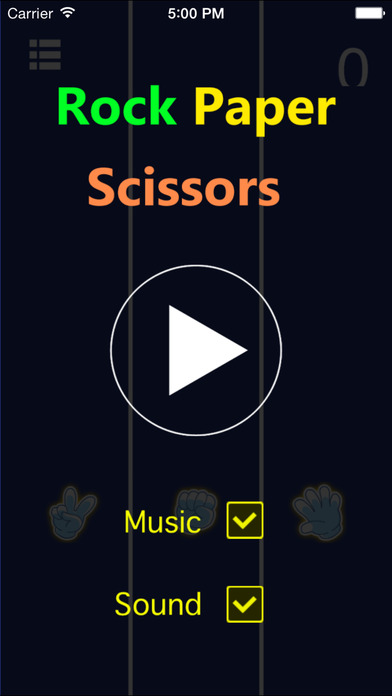 rock paper scissors game