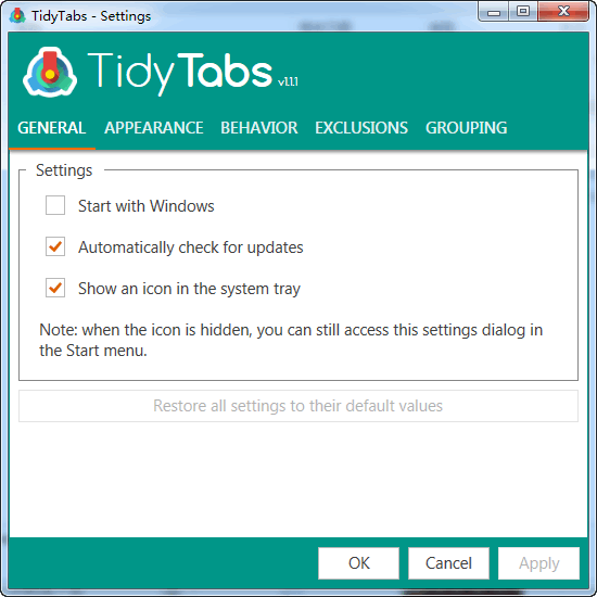 TidyTabs (tag management tool)
