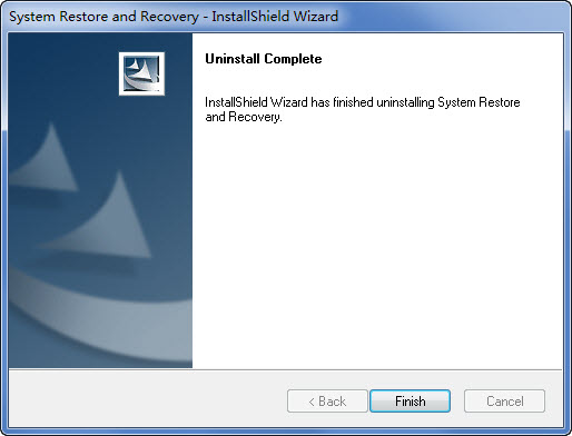 System Restore and recoverySystem restore and recovery