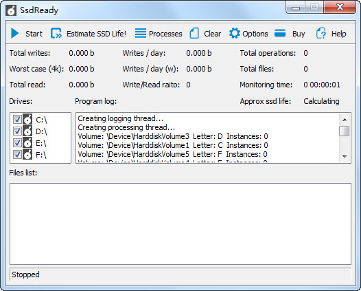 ssd life detection tool (SsdReady)