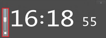 Screenshot of DoDo Eye Protection desktop clock plug-in