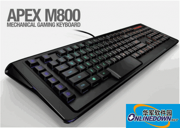 SteelSeries apex m800 mechanical keyboard driver