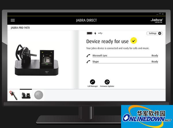 JABRA DIRECT Jabra Bluetooth headset driver screenshot