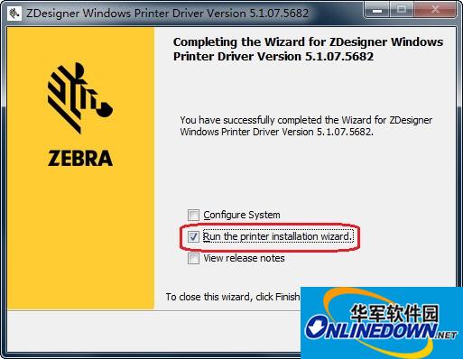 Zebra Zebra GT800 barcode printer driver for win7 screenshot