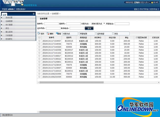 25175 cloud hotel management platform system