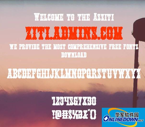 Texas Ranger font download