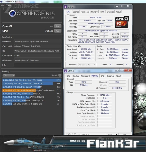 Cinebench R15 screenshot