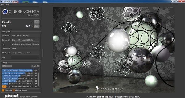 Cinebench R15 screenshot