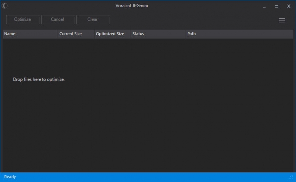 JPEG image compression tool (Voralent JPEGMini)