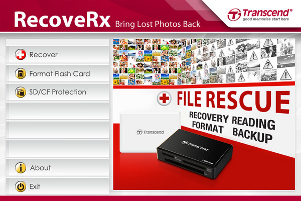 recoverx tool (Transcend USB disk repair tool)