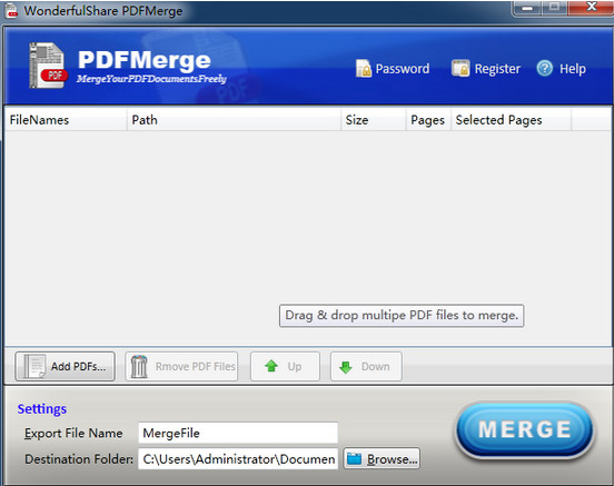 Wonderfulshare PDF Merge (PDF Merger)