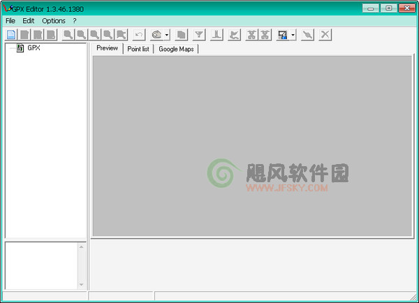 GPX Editor (tool for generating vector graphics)