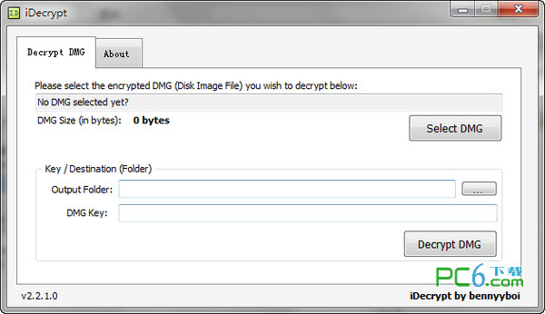 DMG packaging tool (IdeCrypt)