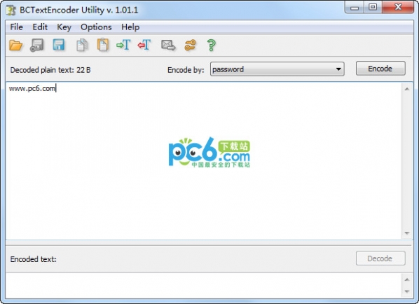 TXT encryption software (BCTEXTENCODER)