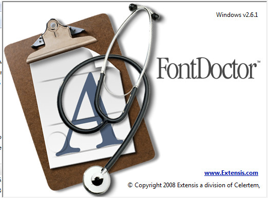 FontDoctor font file repair