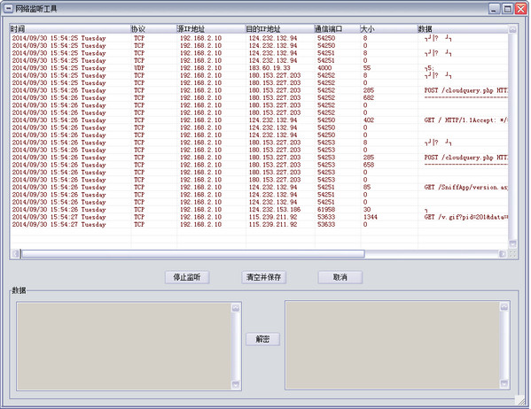 Network monitoring tool