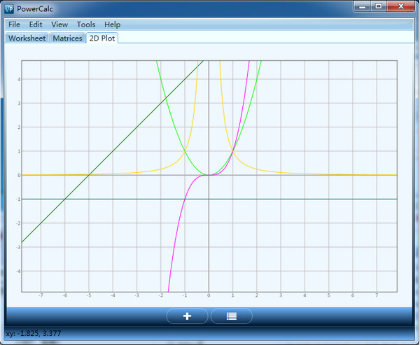 Mathematical calculation software (PowerCalcDesktop)