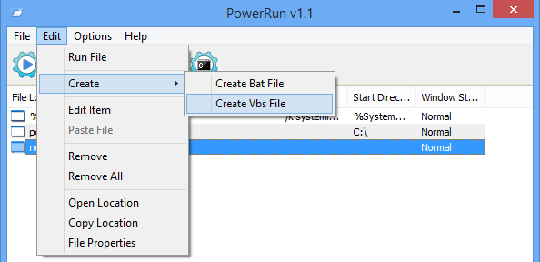 PowerRun (highest privilege running tool)