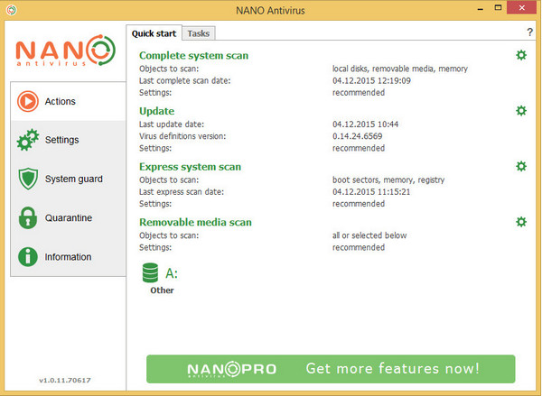 Nano Antivirus (antivirus software)