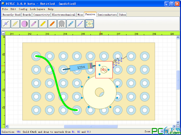 pcb circuit board design software (diylc)