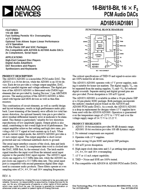 AD1851,pdf,datasheet