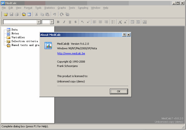 MedCalc (Medical Statistics Software)