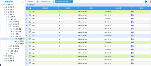 H3 BPM process management software