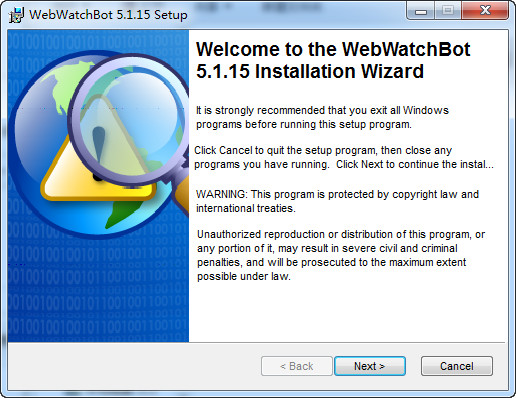 WebWatchBot web.bot software