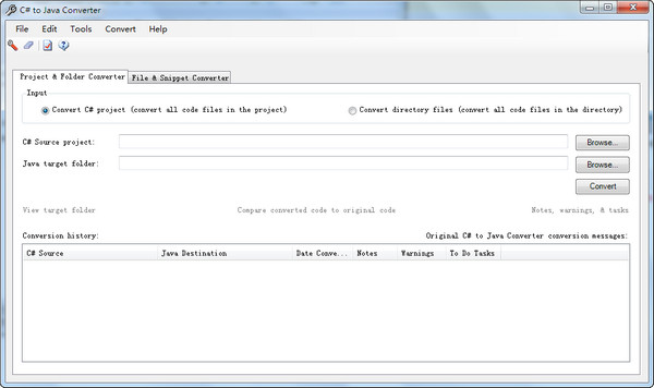 C# to Java code conversion tool (C# to Java Converter)