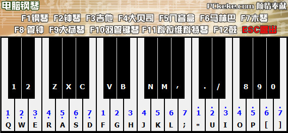 keke computer piano