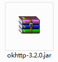 Screenshot of okhttp3.2.0jar package