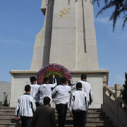 Sample summary of the university’s Tomb Sweeping Day memorial service to the martyrs’ tombs