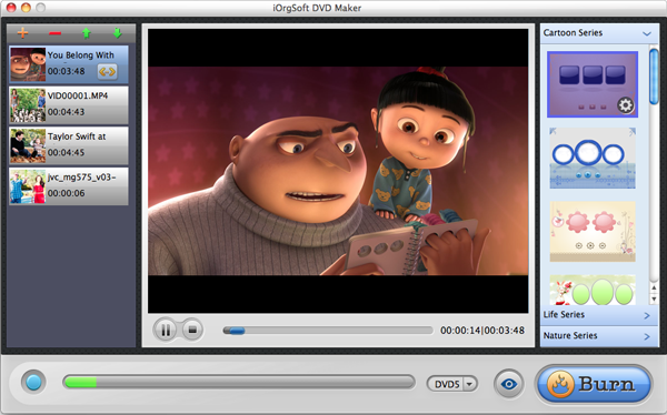 TOP Video to DVD for Mac