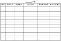 Sample registration form for filing a case in the People's Court (for private prosecution cases)