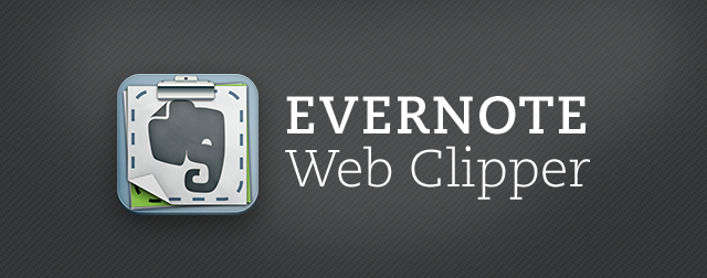 Evernote web clipper