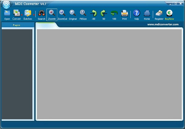 MDI file format converterMDIConverter