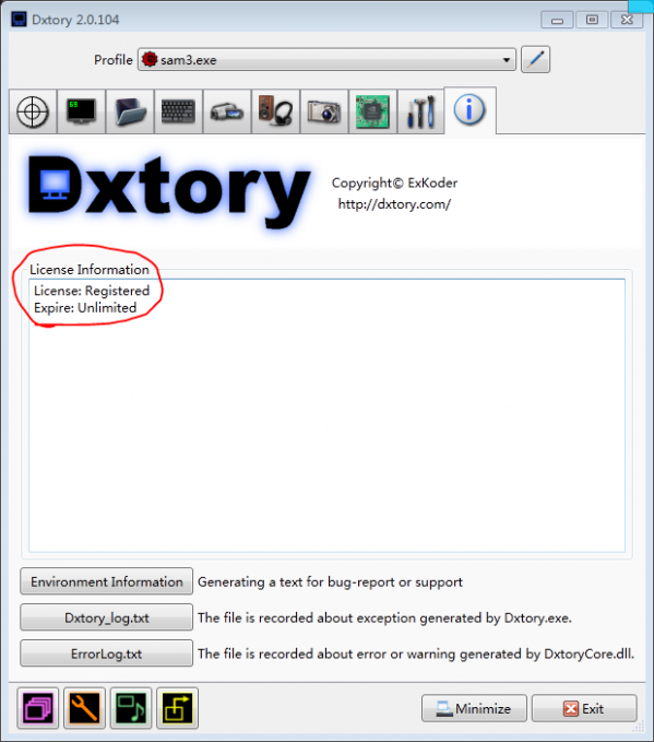 Game recording software (Dxtory) screenshots