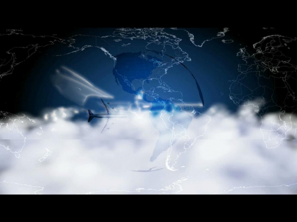 3D realistic cloud and mist dynamic screensaver screenshot