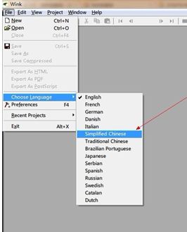 Wink screen recording screenshot