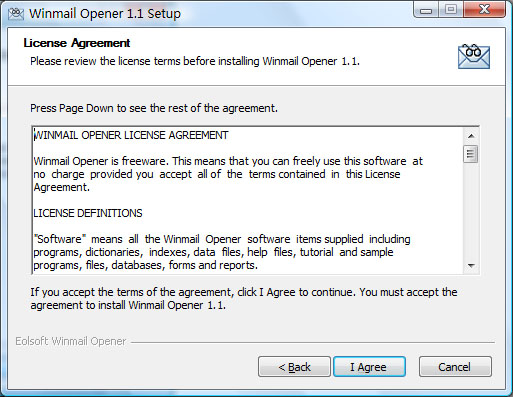 winmail.dat reader (winmail reader) screenshot