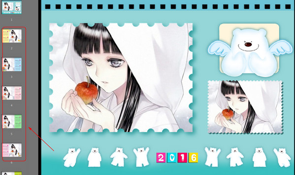 Desk calendar template king free version