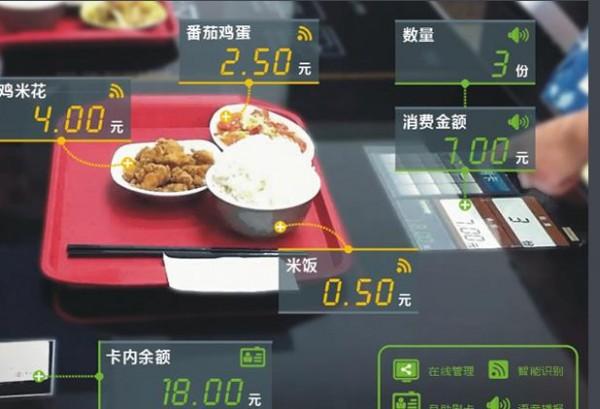 Screenshot of Yidian self-checkout unmanned service catering management system